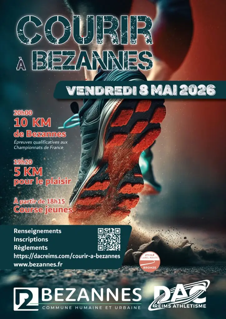 Courir à Bezannes
