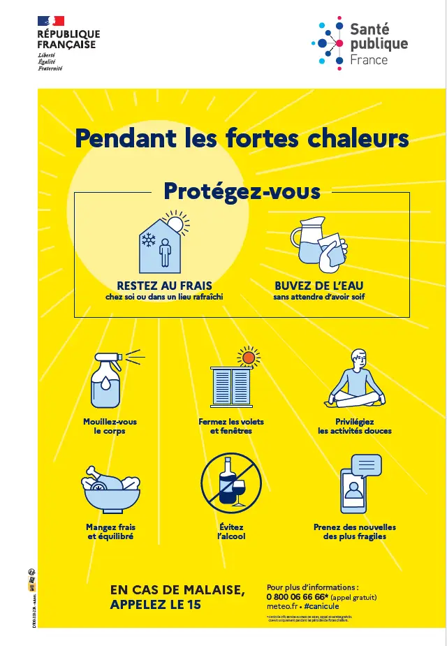 VIGILANCE JAUNE CANICULE