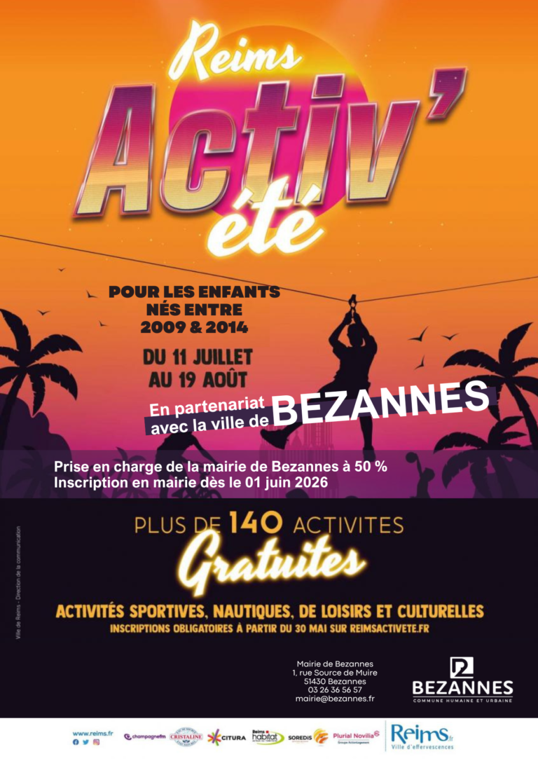 Reims Activ&rsquo;Eté