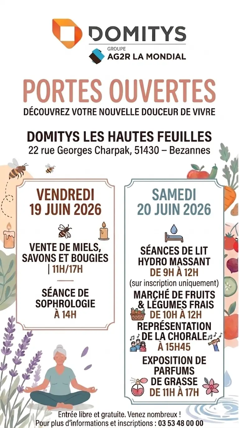 Portes ouvertes de la Résidence DOMITYS