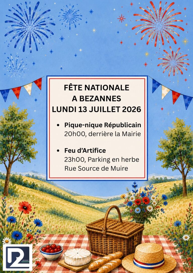 Fête Nationale à Bezannes