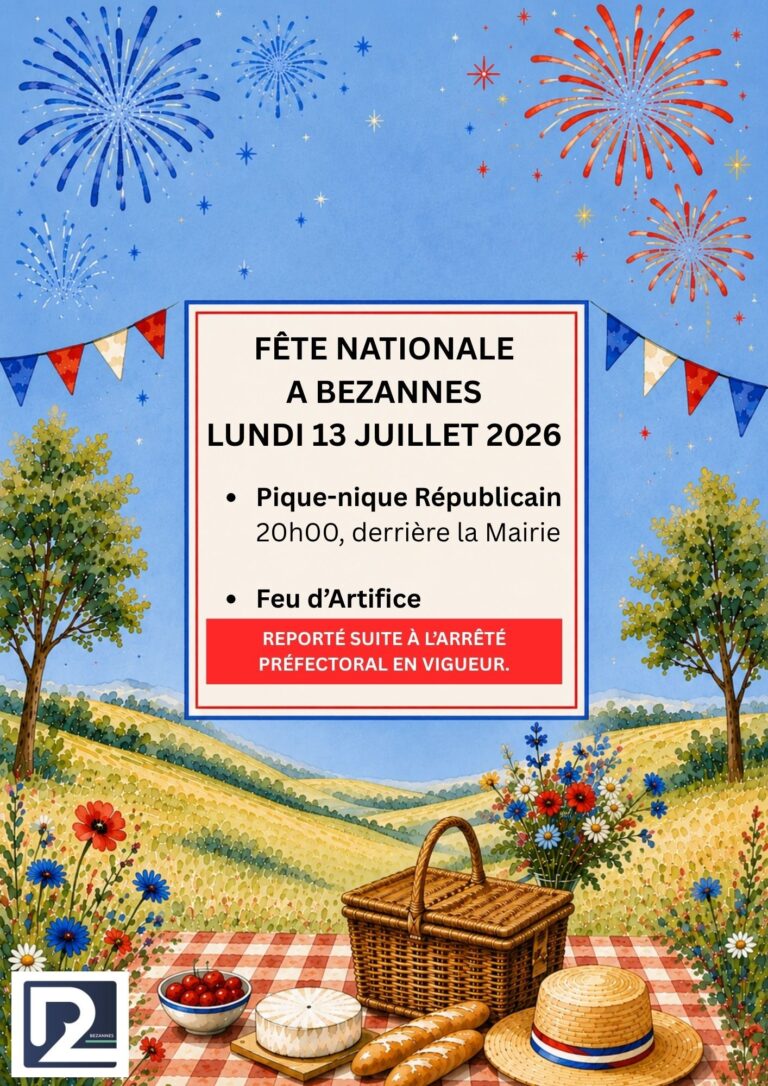Fête Nationale à Bezannes