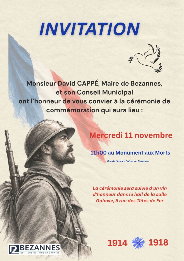 INVITATION A LA POPULATION