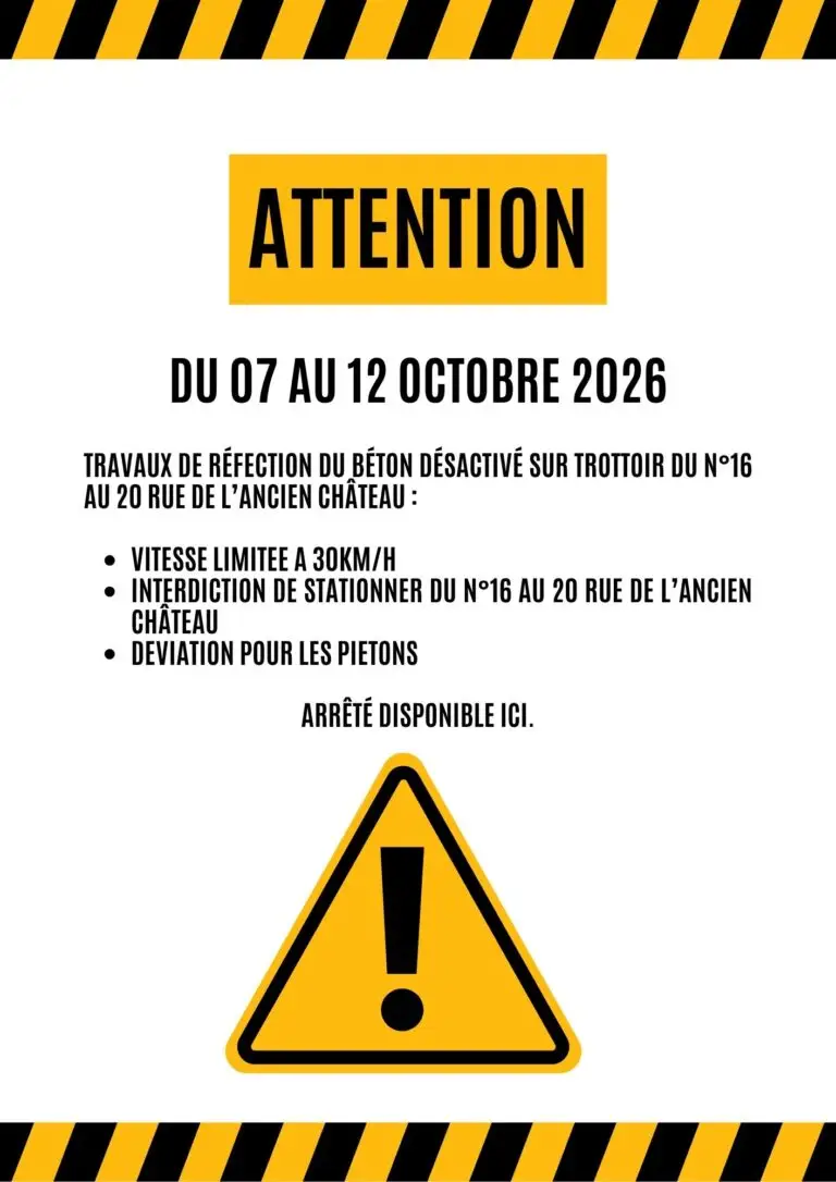 Circulation et stationnement perturbés